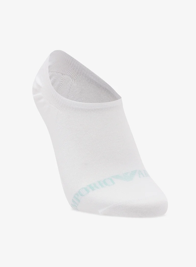 EMPORIO ARMANI  3 Pack Of Logo Liner Socks for Men | Best Price UAE